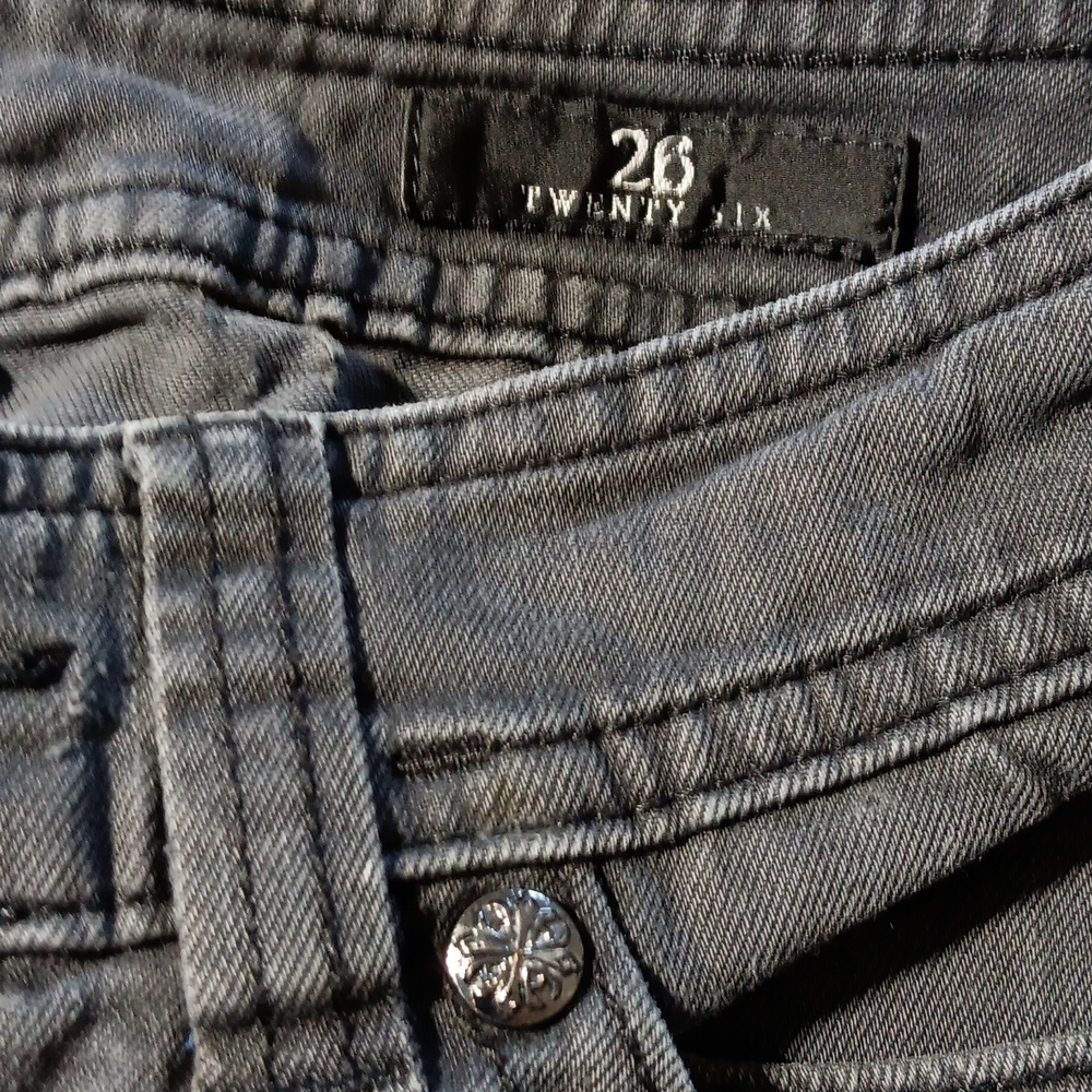 Affliction "Jade" Boot Cut Jeans. - Picture 6 of 11